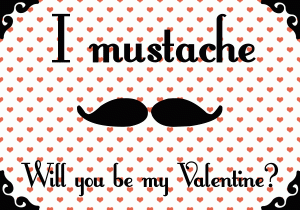 Pinkish-Heart-Mustache-Valentine